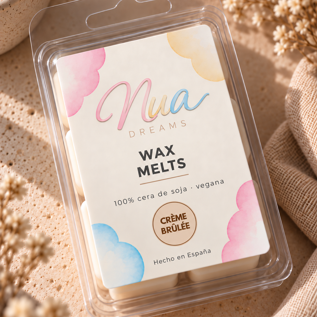 Wax melts en tableta