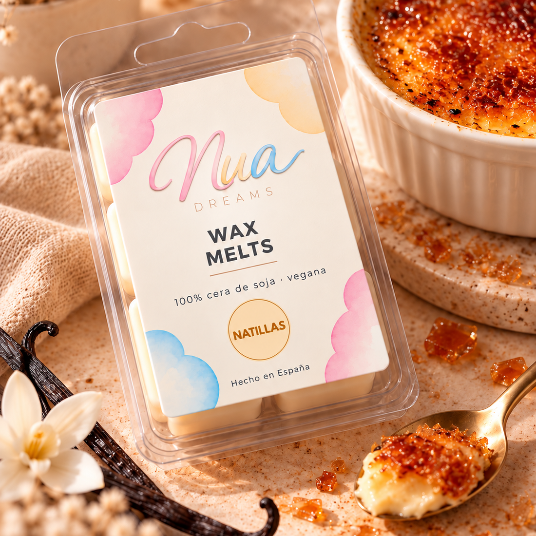 Wax melts en tableta